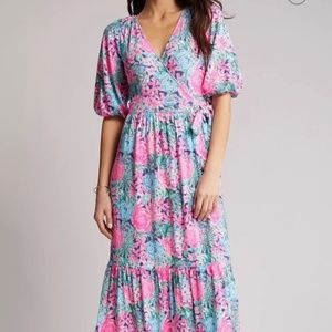 Lilly Pulitzer Brantley Midi Wrap Dress